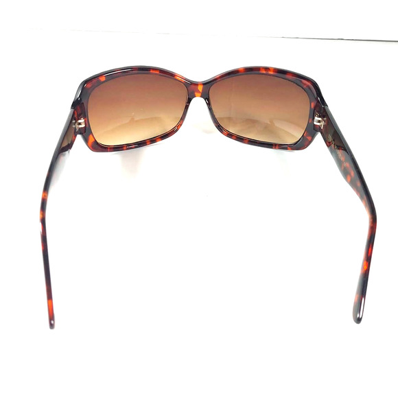 Steve Madden Oversized Brown Tortoise Shell Women's Fashion Trendy Sunglasses - Picture 3 of 9